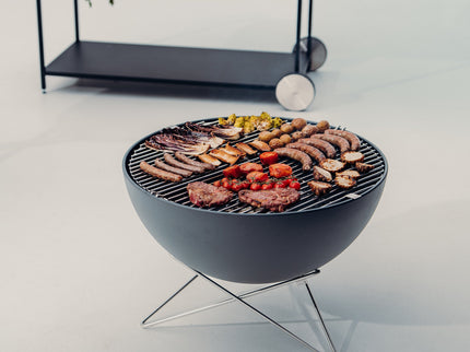 Höfats Bowl 70 vuurkorf plancha set laag