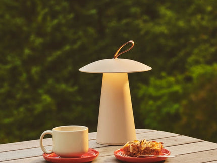 Nordlux oplaadbare tafellamp Ara To Go 2 LED sand