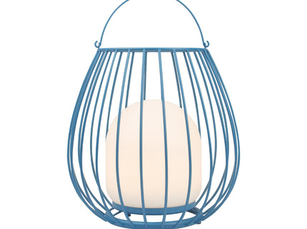 Nordlux wiederaufladbare Gartenlaterne Jim LED Blau
