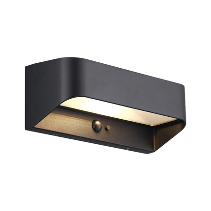 Nordlux Solar-Wandleuchte Marcellio LED Schwarz