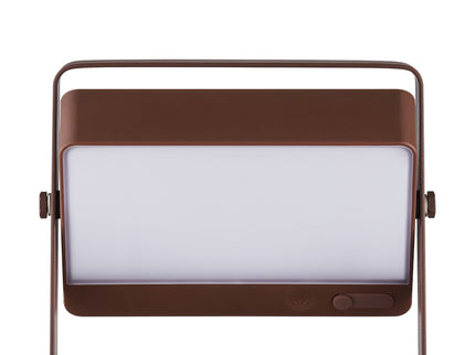 Nordlux Solar-Tischleuchte Saulio LED Braun