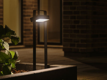 Nordlux Solarleuchte mit Erdspieß Saulio LED Schwarz