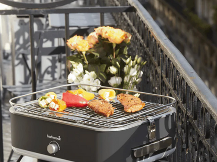  Barbecook E-Carlo Elektrische Tafelgrill Grijs sfeerfoto