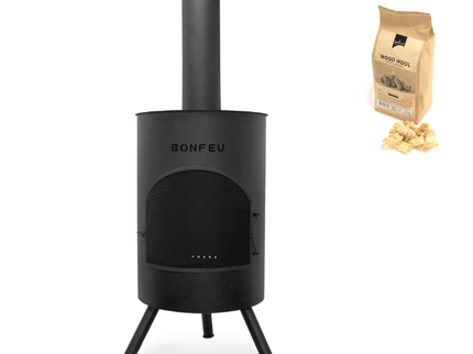 BonFeu Gartenkamin BonTon 60 Schwarz