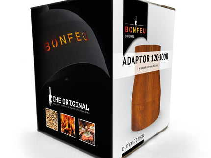 BonFeu Ofenrohr-Adapter 12 auf 10 cm Rost