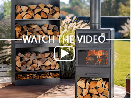 CookKing Tuinhaard Vento met Oven