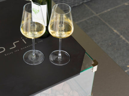 Cosi afdekplaat voor glas set vierkant L