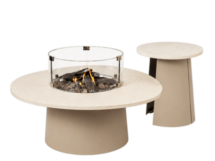 Cosi bijzettafel/gasflescover Cosidune sandy beige