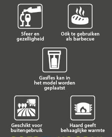 Cosi fires vuurtafel Cosicube 70