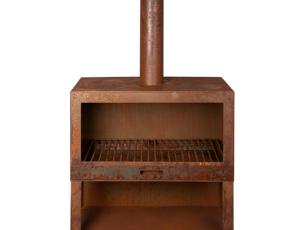 Esschert Terrassenofen + Holzlager Rost L