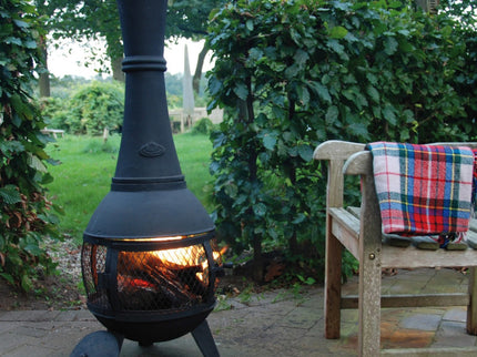 Esschert Terrassenofen mit Netz