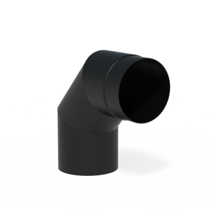 FORNO Bocht 90º Zwart (Ø15cm)