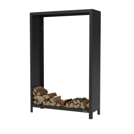 FORNO Houtopslag Zwart (1200 x 400 x 1800) - BHG1.1 (1200 x 400 x 1800)
