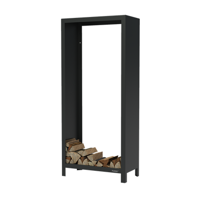 FORNO Holzlager Schwarz (Erhältlich in 6 Größen)