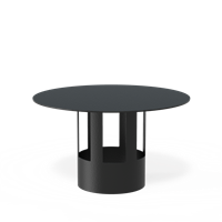 FORNO Regendach Schwarz (Ø15cm)