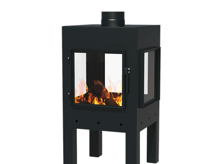FORNO Terrassenöfen Digna XL Schwarz