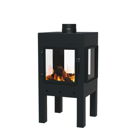 FORNO Terrassenöfen Digna XL Schwarz
