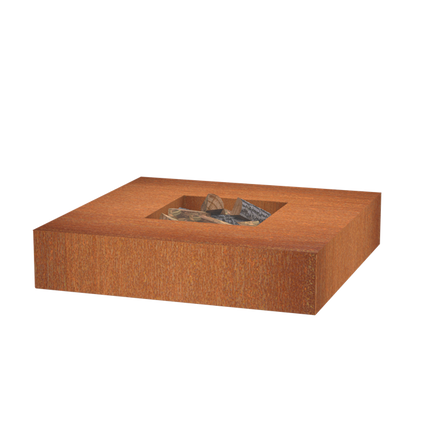 FORNO Vuurtafel CortenStaal Vierkant (Ø120)