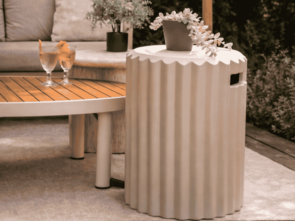 Happy Cocooning Gasflaschenverkleidung Rib beige