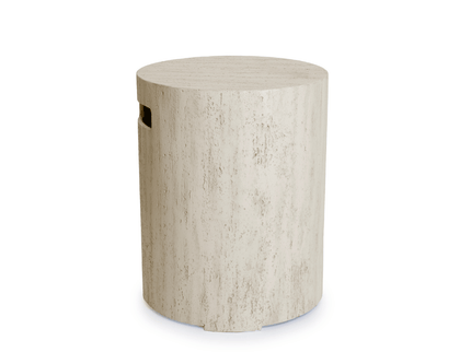 Happy Cocooning enclosure Round travertine