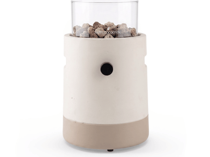 Happy Cocooning Tischfeuer Lumi Cone Split beige