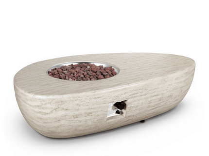 Happy Cocooning Feuertisch Estate Organic 150 travertin