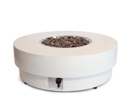 Happy Cocooning Feuertisch-Set Estate 105 Oyster Beige
