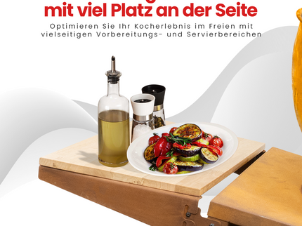 HEAT Kjok Outdoor-Küche Ø56 cm Rost