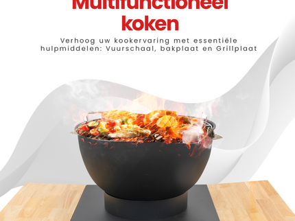 HEAT plancha barbecue Kjok zwart