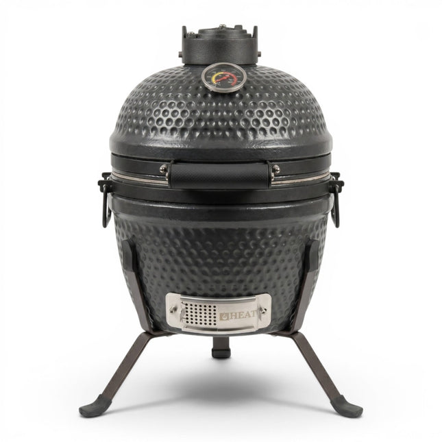 HEAT Premium Kamado-Grill Fyregg 13 schwarz