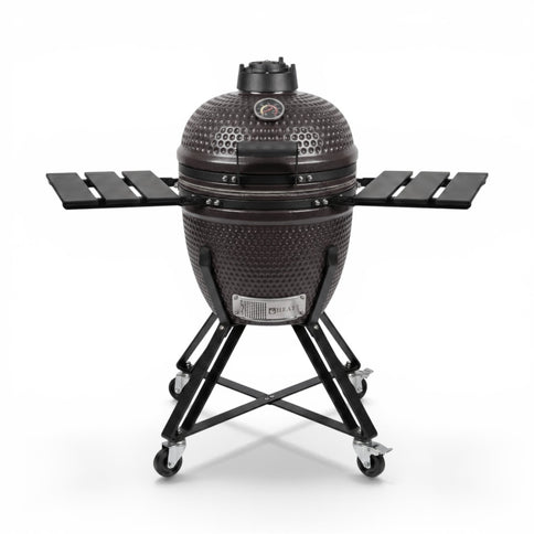 HEAT Premium Kamado Grill Fyregg 18 Braun