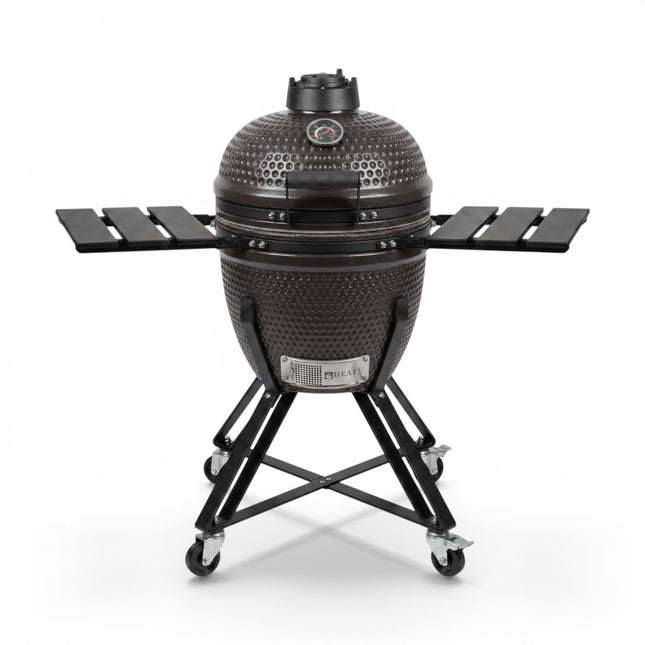 HEAT Premium Kamado Grill Fyregg 18 Braun