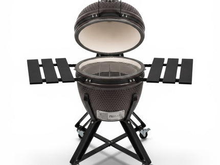 HEAT Premium Kamado Grill Fyregg 18 Braun