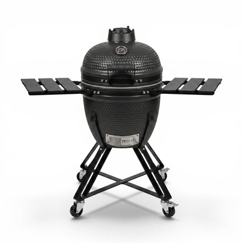HEAT Premium Kamado Grill Fyregg 18 Schwarz
