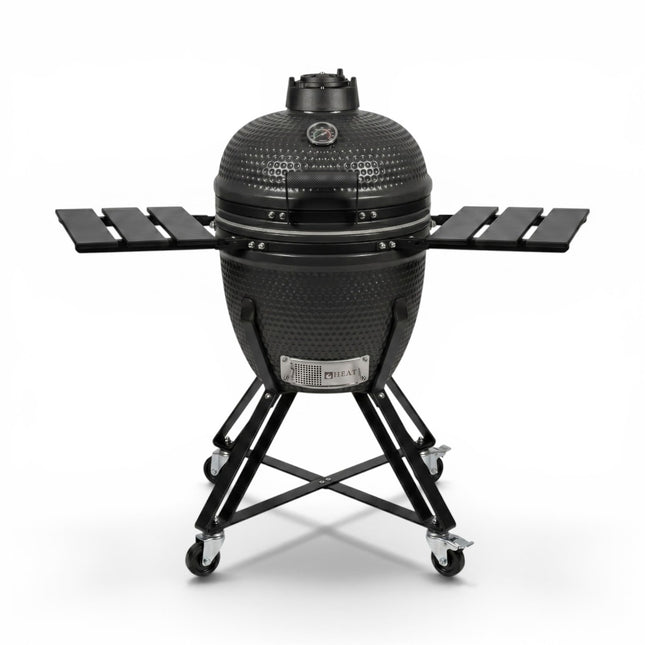 HEAT Premium Kamado Grill Fyregg 18 Schwarz