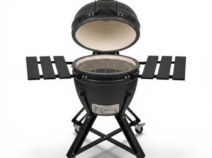 HEAT Premium Kamado Grill Fyregg 18 Schwarz