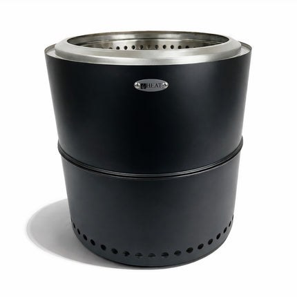 HEAT rauchfreier Feuerkorb Rokfri large schwarz