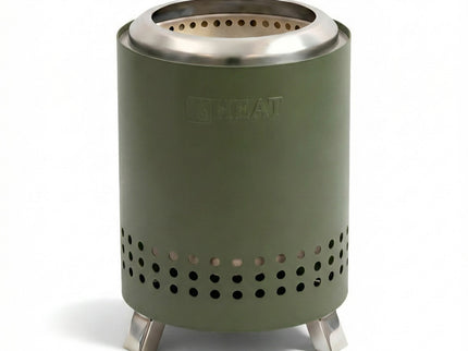 HEAT Rauchfreier Feuerkorb Rokfri Small Grün