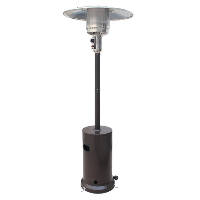 HEAT Gas-Terrassenheizer Solvarme Grau 50 mbar