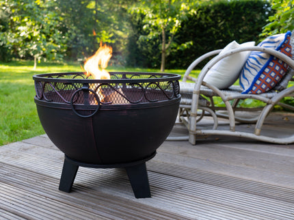 HEAT Feuerschale Boble Ø60 cm mit Funkenschutz
