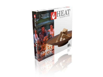 HEAT vuurschaal Classic 80 cm roest