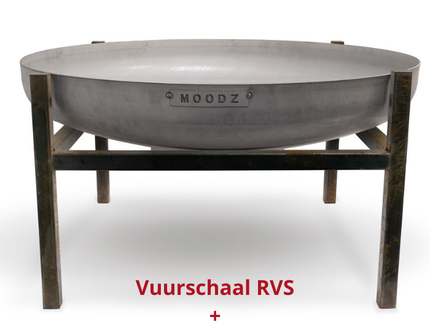 MOODZ onderstel Square 100 cm carbon