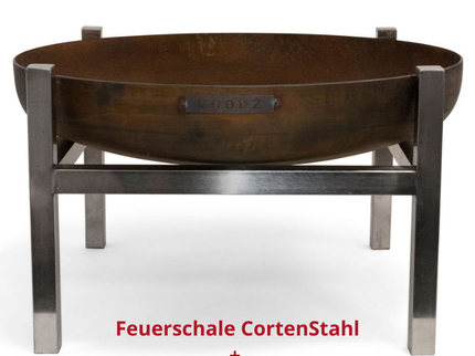 MOODZ Untergestell Square 100 cm Edelstahl