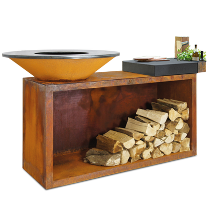 OFYR Island 85 Corten Ceramic Dark Grey