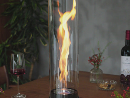 Höfats SPIN air 1200 Tischfeuer Mattschwarz