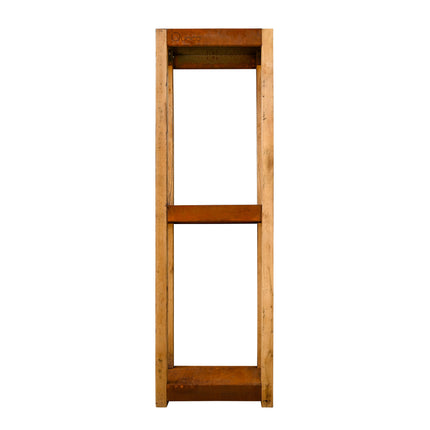 Quoco Houtopslag Cremagliera Corten (3 afm.)-225x70cm - 225x70cm