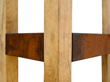 Quoco Holzlagerung Cremagliera Corten (3 Größen)