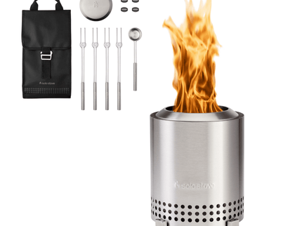 Pakketdeal Solo Stove Mesa XL RVS + accessoirepakket