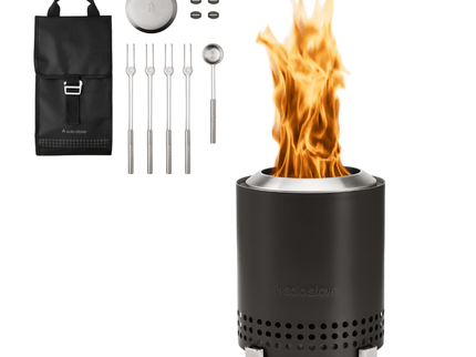 Paketangebot Solo Stove Mesa XL schwarz + Zubehörpaket