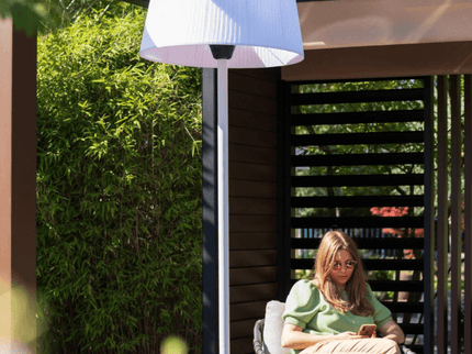 Sunred Artix Stehende Terrassenheizung 2100 Weiß
